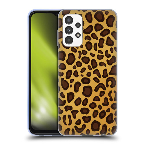 Haroulita Animal Prints Leopard Soft Gel Case for Samsung Galaxy A13 (2022)