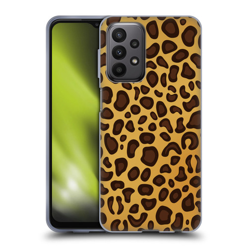 Haroulita Animal Prints Leopard Soft Gel Case for Samsung Galaxy A23 / 5G (2022)
