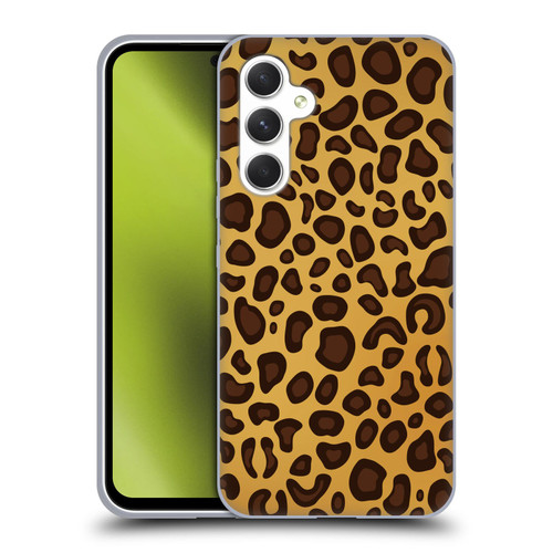 Haroulita Animal Prints Leopard Soft Gel Case for Samsung Galaxy A54 5G