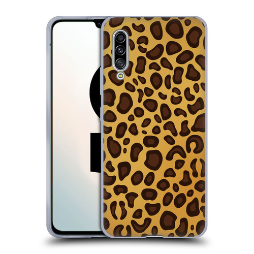 Haroulita Animal Prints Leopard Soft Gel Case for Samsung Galaxy A90 5G (2019)