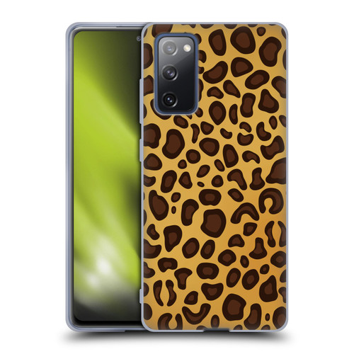Haroulita Animal Prints Leopard Soft Gel Case for Samsung Galaxy S20 FE / 5G