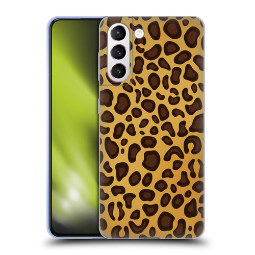Haroulita Animal Prints Leopard Soft Gel Case for Samsung Galaxy S21+ 5G