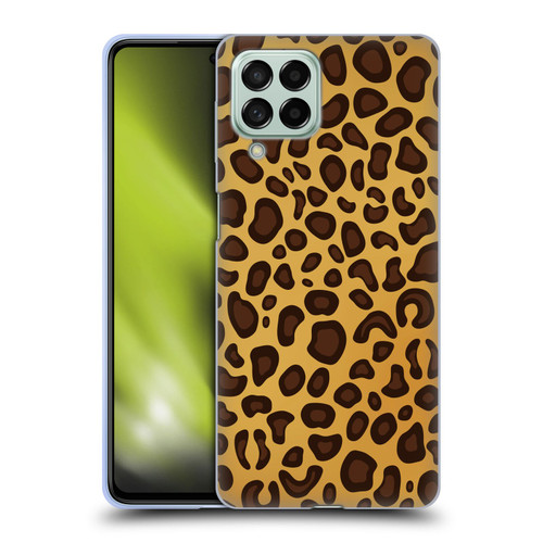 Haroulita Animal Prints Leopard Soft Gel Case for Samsung Galaxy M53 (2022)