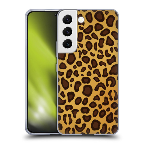 Haroulita Animal Prints Leopard Soft Gel Case for Samsung Galaxy S22 5G