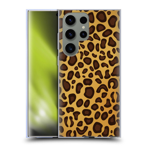 Haroulita Animal Prints Leopard Soft Gel Case for Samsung Galaxy S23 Ultra 5G