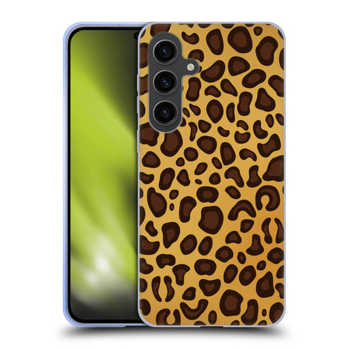 Haroulita Animal Prints Leopard Soft Gel Case for Samsung Galaxy S24+ 5G