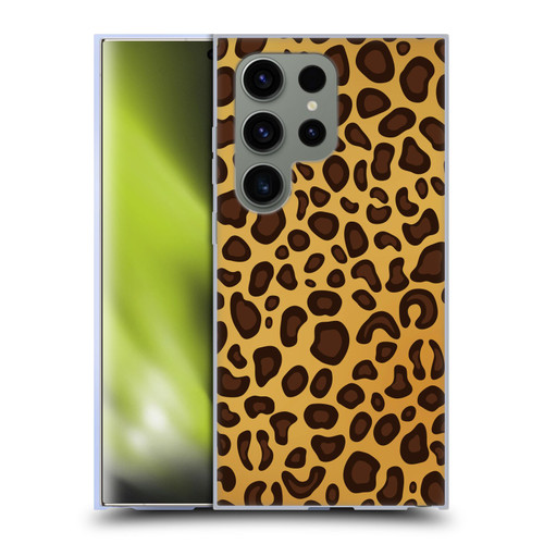 Haroulita Animal Prints Leopard Soft Gel Case for Samsung Galaxy S24 Ultra 5G