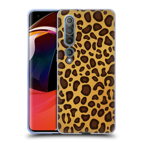 Haroulita Animal Prints Leopard Soft Gel Case for Xiaomi Mi 10 5G / Mi 10 Pro 5G