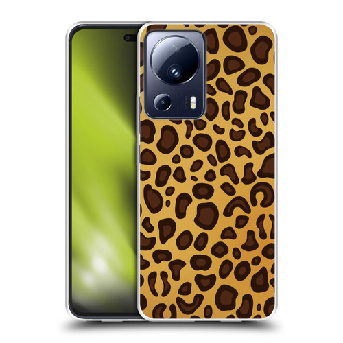 Haroulita Animal Prints Leopard Soft Gel Case for Xiaomi 13 Lite 5G