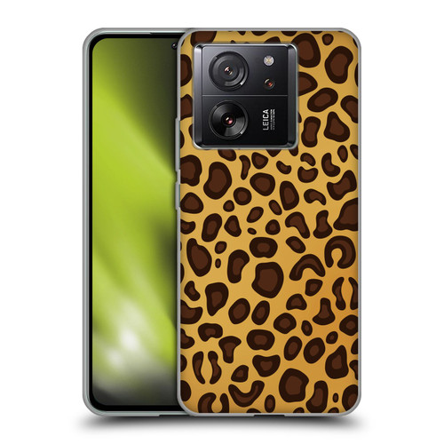 Haroulita Animal Prints Leopard Soft Gel Case for Xiaomi 13T 5G / 13T Pro 5G