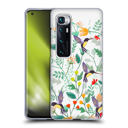 Haroulita Birds And Flowers Hummingbirds Soft Gel Case for Xiaomi Mi 10 Ultra 5G