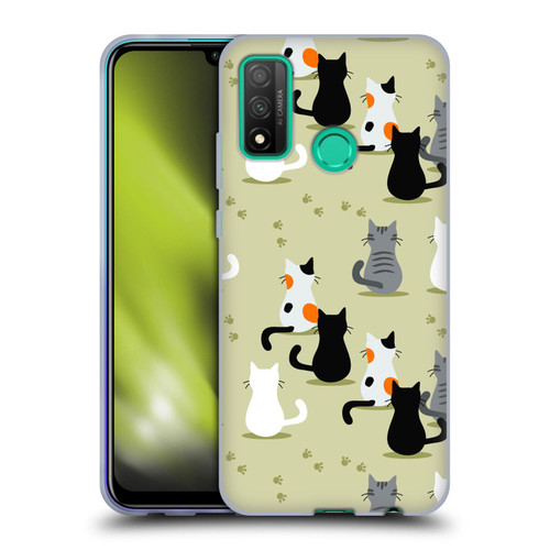 Haroulita Cats And Dogs Cats Soft Gel Case for Huawei P Smart (2020)