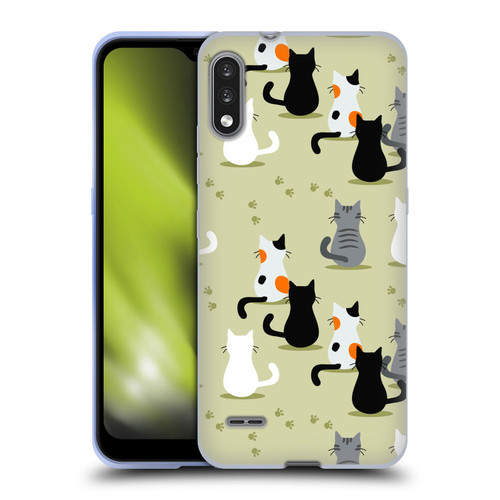 Haroulita Cats And Dogs Cats Soft Gel Case for LG K22