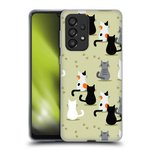 Haroulita Cats And Dogs Cats Soft Gel Case for Samsung Galaxy A33 5G (2022)