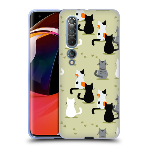Haroulita Cats And Dogs Cats Soft Gel Case for Xiaomi Mi 10 5G / Mi 10 Pro 5G