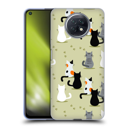 Haroulita Cats And Dogs Cats Soft Gel Case for Xiaomi Redmi Note 9T 5G