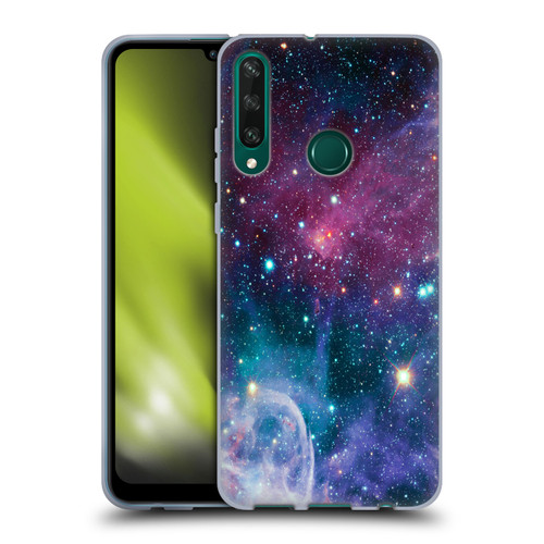 Haroulita Fantasy 2 Space Nebula Soft Gel Case for Huawei Y6p