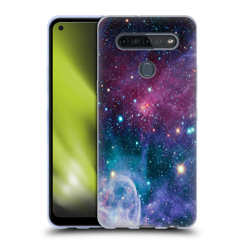 Haroulita Fantasy 2 Space Nebula Soft Gel Case for LG K51S