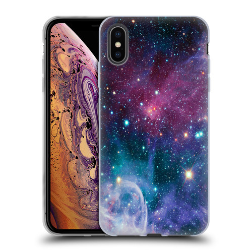 Haroulita Fantasy 2 Space Nebula Soft Gel Case for Apple iPhone XS Max