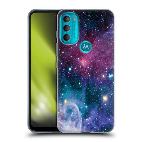 Haroulita Fantasy 2 Space Nebula Soft Gel Case for Motorola Moto G71 5G