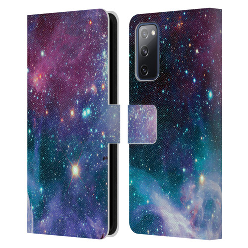 Haroulita Fantasy 2 Space Nebula Leather Book Wallet Case Cover For Samsung Galaxy S20 FE / 5G