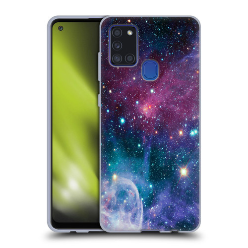 Haroulita Fantasy 2 Space Nebula Soft Gel Case for Samsung Galaxy A21s (2020)