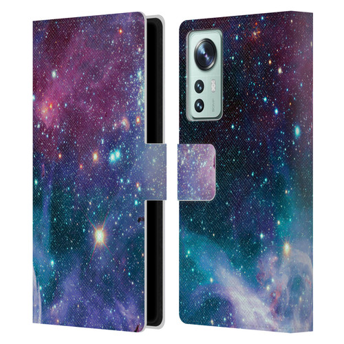 Haroulita Fantasy 2 Space Nebula Leather Book Wallet Case Cover For Xiaomi 12