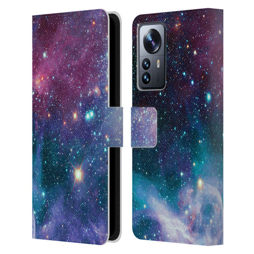 Haroulita Fantasy 2 Space Nebula Leather Book Wallet Case Cover For Xiaomi 12 Pro