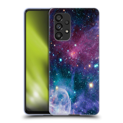 Haroulita Fantasy 2 Space Nebula Soft Gel Case for Samsung Galaxy A53 5G (2022)