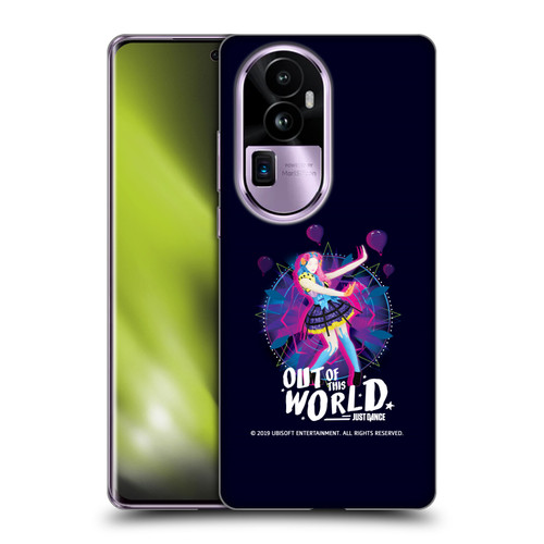 Just Dance Artwork Compositions Out Of This World Soft Gel Case for OPPO Reno10 Pro+