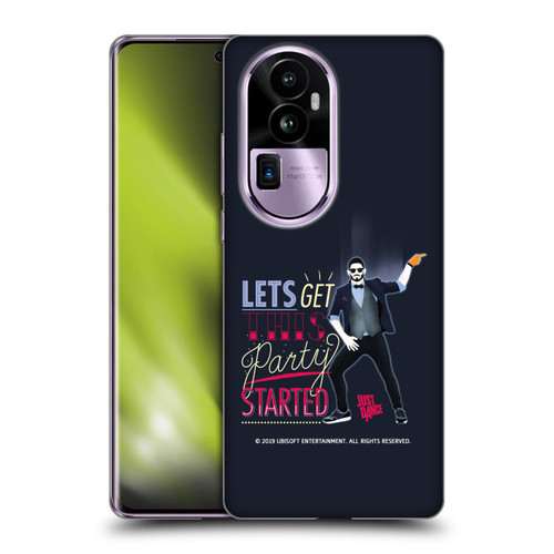 Just Dance Artwork Compositions Party Started Soft Gel Case for OPPO Reno10 Pro+