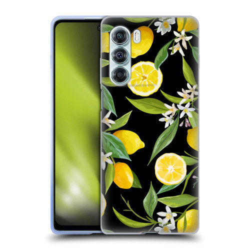 Haroulita Fruits Flowers And Lemons Soft Gel Case for Motorola Edge S30 / Moto G200 5G
