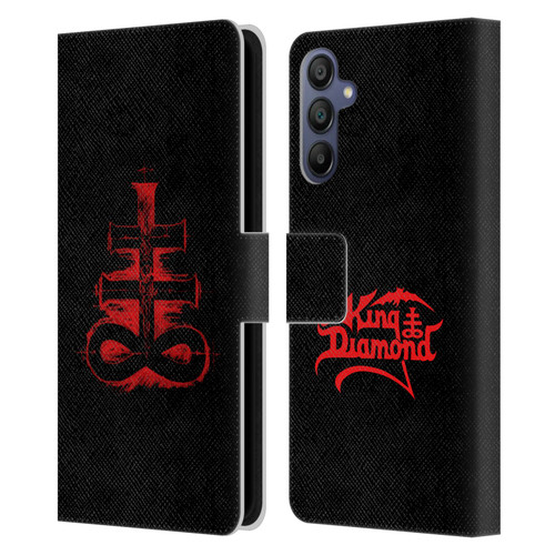 King Diamond Poster Fatal Portrait Leather Book Wallet Case Cover For Samsung Galaxy A15