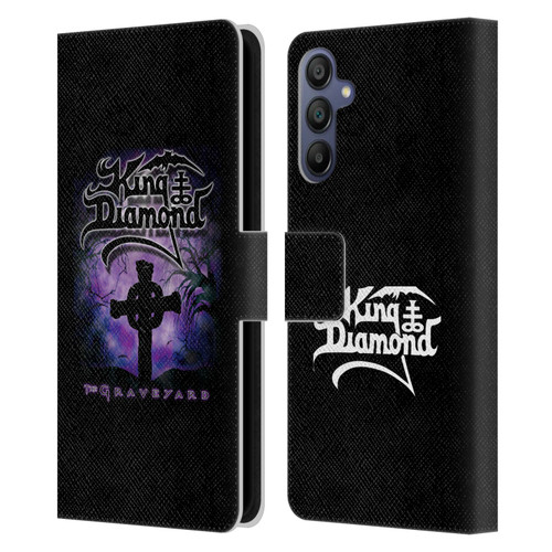 King Diamond Poster Graveyard Album Leather Book Wallet Case Cover For Samsung Galaxy A15