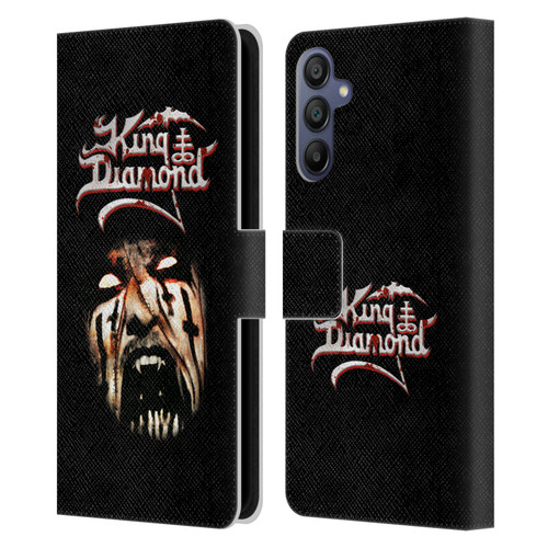 King Diamond Poster Puppet Master Face Leather Book Wallet Case Cover For Samsung Galaxy A15