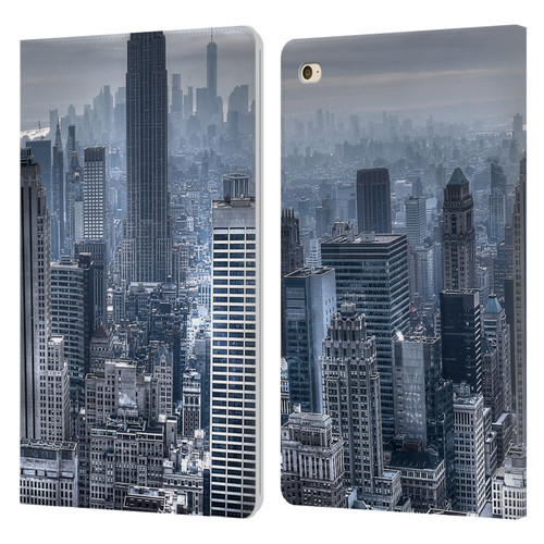 Haroulita Places New York 3 Leather Book Wallet Case Cover For Apple iPad mini 4