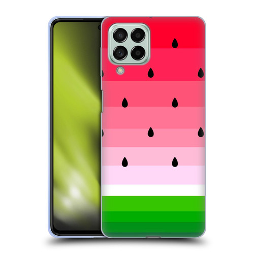 Haroulita Fruits Watermelon Soft Gel Case for Samsung Galaxy M53 (2022)