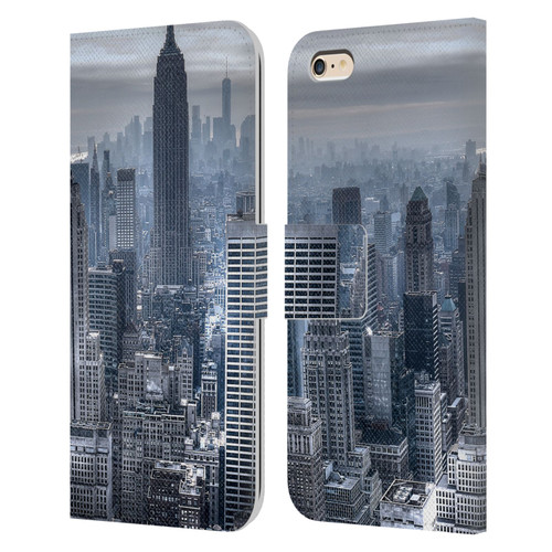 Haroulita Places New York 3 Leather Book Wallet Case Cover For Apple iPhone 6 Plus / iPhone 6s Plus