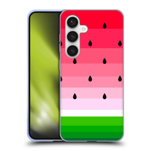 Haroulita Fruits Watermelon Soft Gel Case for Samsung Galaxy S24 5G