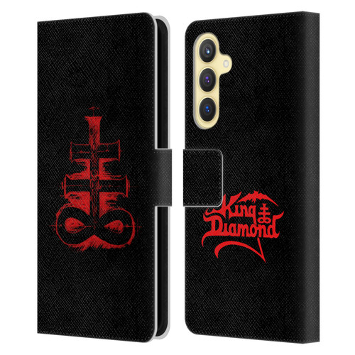 King Diamond Poster Fatal Portrait Leather Book Wallet Case Cover For Samsung Galaxy S23 FE 5G