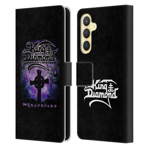 King Diamond Poster Graveyard Album Leather Book Wallet Case Cover For Samsung Galaxy S23 FE 5G