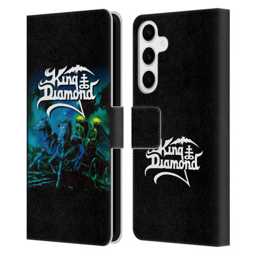 King Diamond Poster Abigail Album Leather Book Wallet Case Cover For Samsung Galaxy S24+ 5G