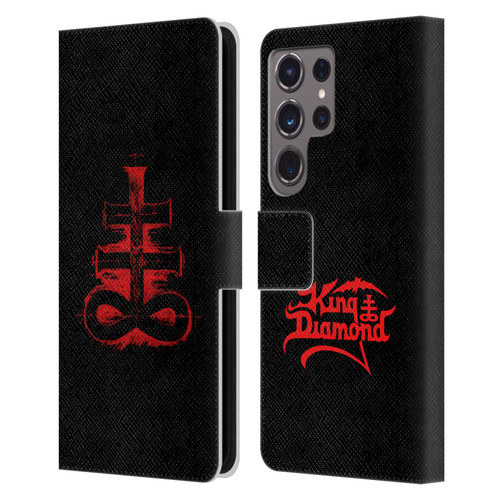 King Diamond Poster Fatal Portrait Leather Book Wallet Case Cover For Samsung Galaxy S24 Ultra 5G