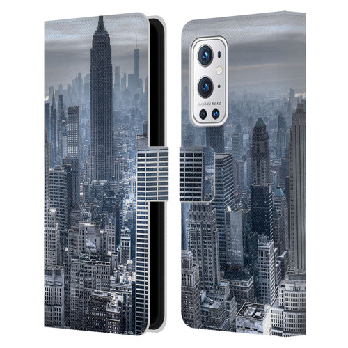 Haroulita Places New York 3 Leather Book Wallet Case Cover For OnePlus 9 Pro