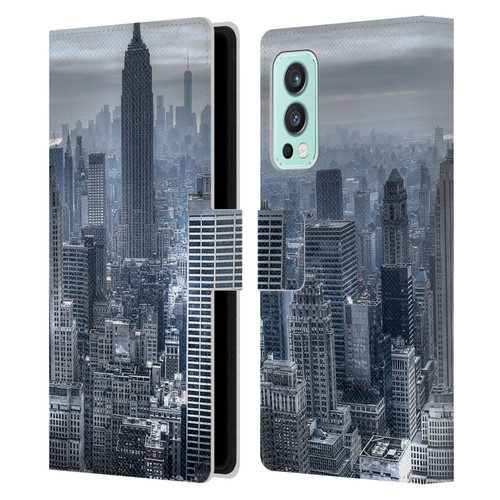 Haroulita Places New York 3 Leather Book Wallet Case Cover For OnePlus Nord 2 5G