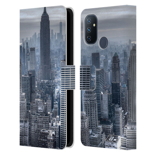 Haroulita Places New York 3 Leather Book Wallet Case Cover For OnePlus Nord N100