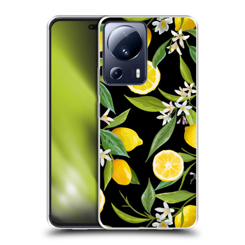 Haroulita Fruits Flowers And Lemons Soft Gel Case for Xiaomi 13 Lite 5G