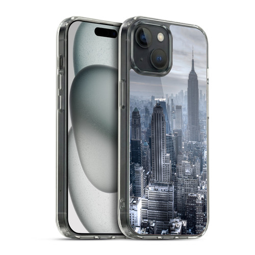 Haroulita Places New York 3 Soft Gel Case for Apple iPhone 15 & MagSafe