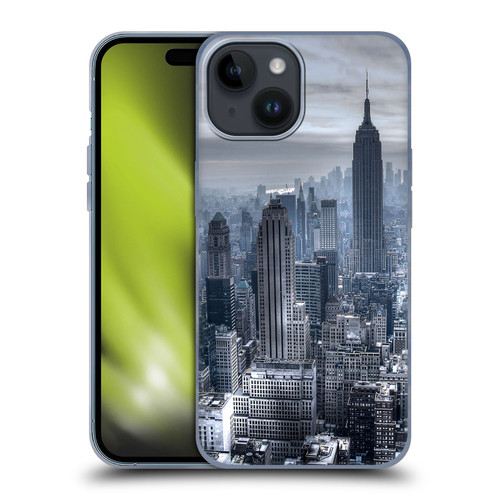 Haroulita Places New York 3 Soft Gel Case for Apple iPhone 15
