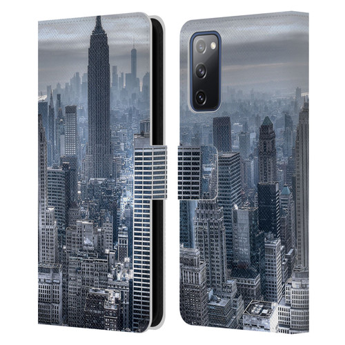 Haroulita Places New York 3 Leather Book Wallet Case Cover For Samsung Galaxy S20 FE / 5G